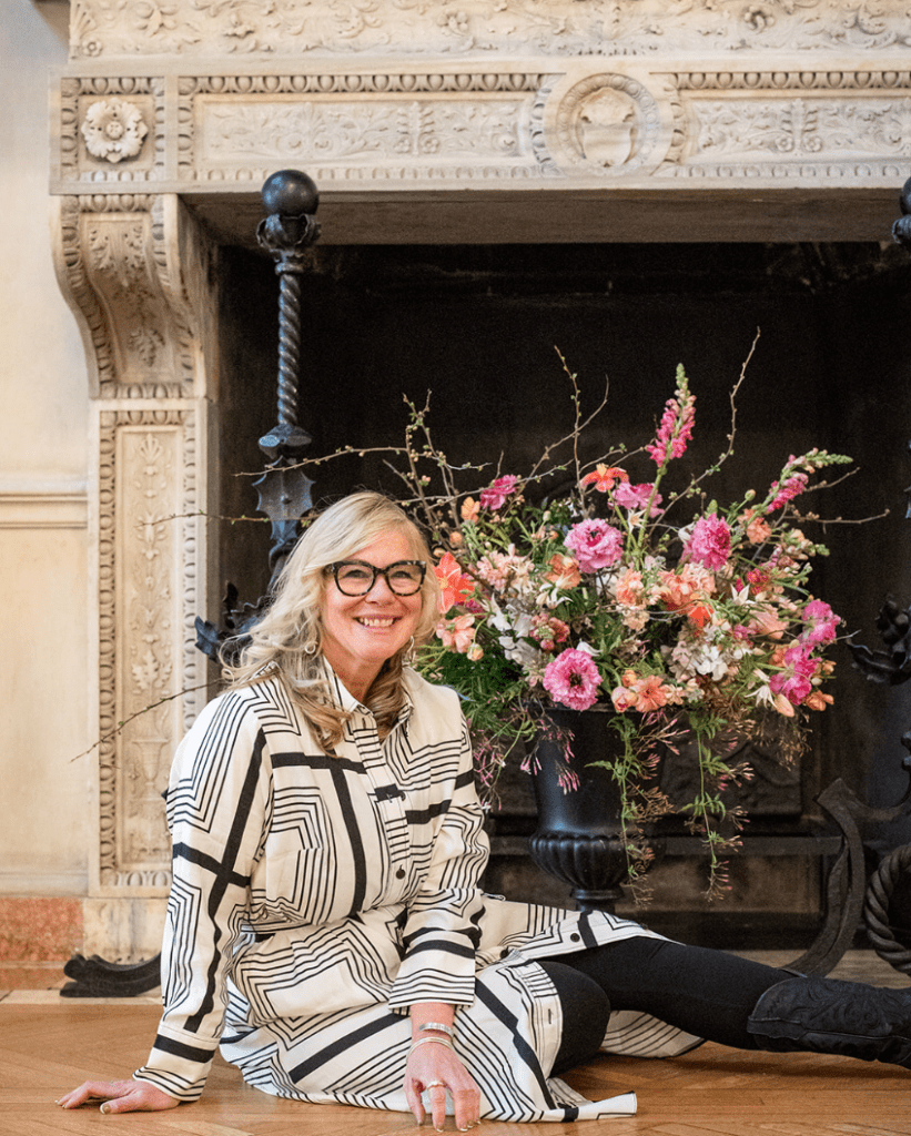 Sustainable flower arrangement 